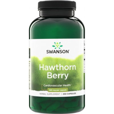 Swanson Hloh Hawthorn 565 mg 250 kapslí – Hledejceny.cz