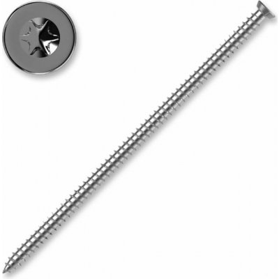 Šroub okenní ZHD TX30 ZB celý závit – 7,5×112 mm – Hledejceny.cz