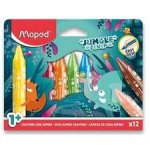 Maped Jungle Fever Jumbo 12 barev – Zboží Mobilmania