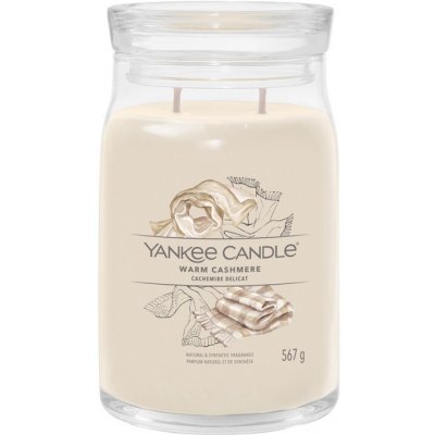 Yankee Candle Signature Warm Cashmere 567 g – Zboží Dáma