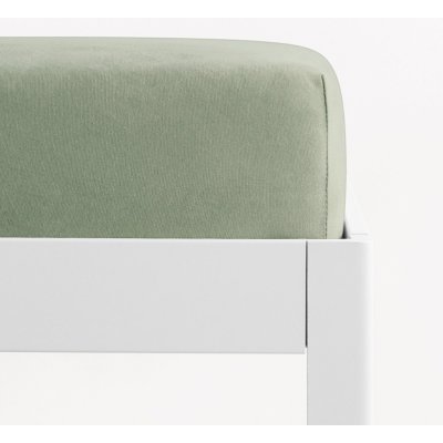 Goldea prostěradlo jersey s napínací gumou šalvějově zelené 180x200 – Hledejceny.cz