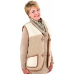 Ovčí Věci vesta z ovčí vlny na kolíky Alpen – Sleviste.cz