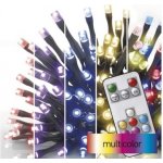 Emos D4AA03 120 LED řetěz 12 m venkovní i vnitřní RGB ovladač programy časovač – Sleviste.cz