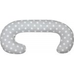 SCAMP Polštář ve tvaru C Grey White Stars – Hledejceny.cz