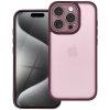 Pouzdro a kryt na mobilní telefon Apple VARIETE pro iPhone 15 Pro fialové