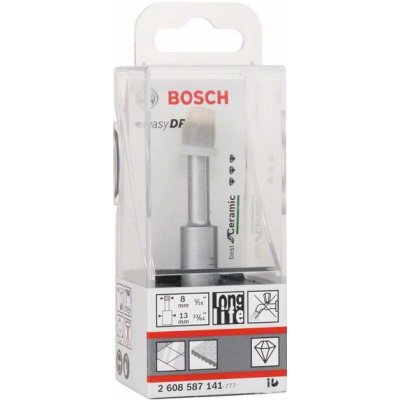 Diamantové vrtáky pro vrtání za sucha Easy Dry Best for Ceramic 8 x 33 mm BOSCH 2608587141 – Zboží Mobilmania