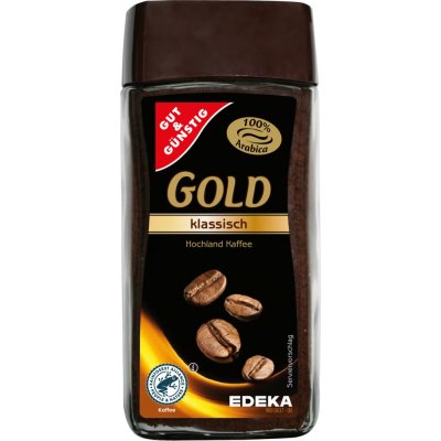 G&G Gold rozpustná 100% arabica 100 g – Zboží Dáma
