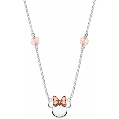 Disney Stříbrný bicolor náhrdelník Minnie Mouse NS00014TRPL- 157.CS – Zboží Dáma