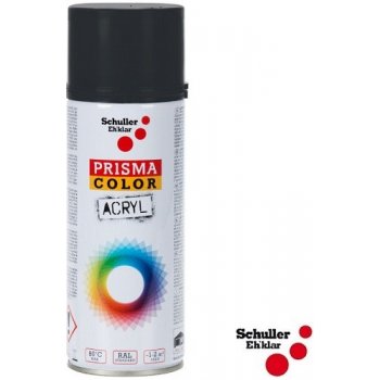 Schuller Eh'klar Prisma Color 91033 RAL 7021 Sprej šedý lesklý 400 ml, odstín barva černo šedá
