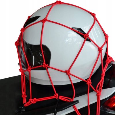 pružná zavazadlová síť pro motocykly, OXFORD (30x30 cm, červená) – Hledejceny.cz