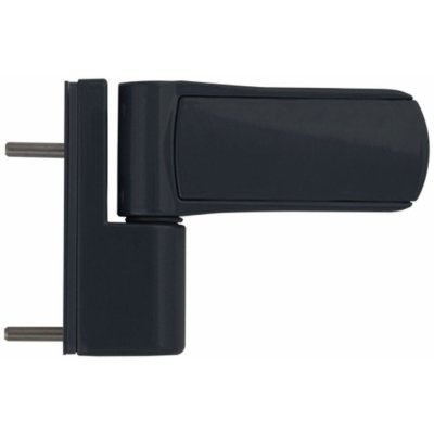Dveřní závěs 3D, 105 mm, antracit lakovaný BL0297 – Zboží Mobilmania