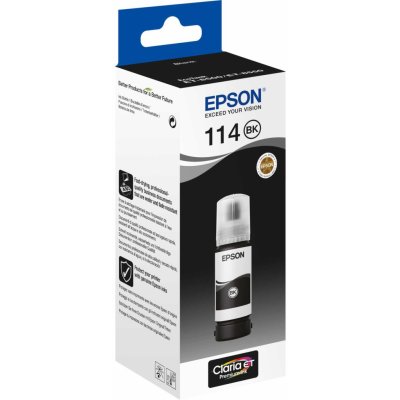 Inkoust Epson 114 Black - originální – Hledejceny.cz