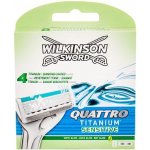 Wilkinson Sword Quattro Titanium Sensitive 8 ks – Zboží Mobilmania