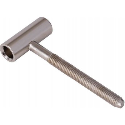 Walteco Dveřní závěs 80/10 vrchní díl M8, protipožární dveře, poniklovaný 1 ks , 80131 – Hledejceny.cz