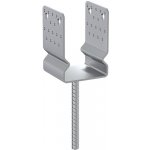 Domax PSSZ 100 "U" Patka kotevní sloupku 101x100x150x4mm – Sleviste.cz