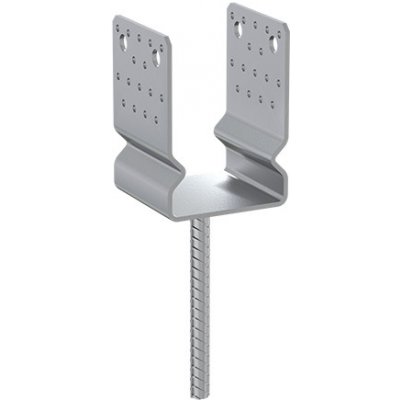 Domax PSSZ 100 "U" Patka kotevní sloupku 101x100x150x4mm – Sleviste.cz