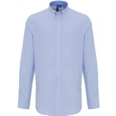 Premier Workwear pánská košile oxford s dlouhý rukávem PR238 white