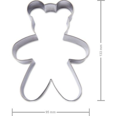 Vykrajovátko medvídek 95x133mm - 1 ks – Hledejceny.cz