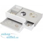 Umbra šperkovnice STOWIT nikl 290245670 bílá – Zboží Mobilmania