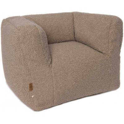 JOLLEIN Křeslo dětské Beanbag Teddy Warm Sand – Zboží Dáma