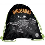 PASO Sportovní vak na záda Dinosaurus černý s pojistkami 38 × 34 cm – Hledejceny.cz