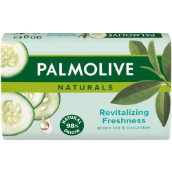 Palmolive Naturals Revitalizing Freshness toaletní mýdlo Green Tea & Cucumber 90/100 g