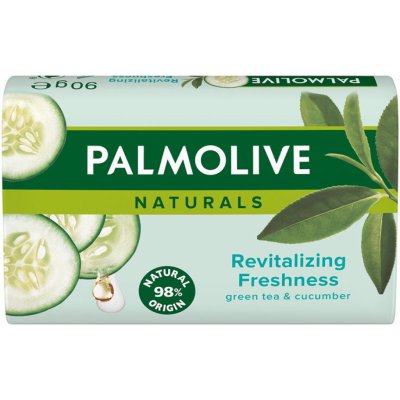 Palmolive Naturals Revitalizing Freshness toaletní mýdlo Green Tea & Cucumber 90/100 g