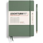 Leuchtturm1917 Zápisník Olive Medium A5 linkovaný – Zboží Živě