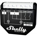 Shelly Qubino Wave 2PM spínací modul s měřením spotřeby 2x 10A (Z-Wave) SHELLY-QUBINO-WAVE-2PM – Hledejceny.cz