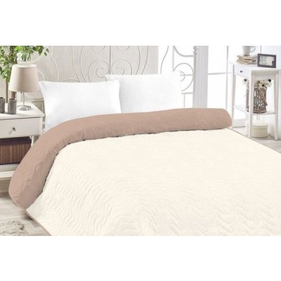 Dilios přehoz na postel ecru/mic mac rev 215 x 240 cm – Zboží Mobilmania