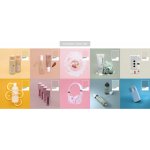 ORANGEMONKIE FOLDIO3 COLORED BACKDROP SET (10 colors) BACKDROP: Foldio3 Colored Backdrop Set - Cosmetic/Tech Set – Zboží Živě