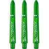 Násadky na šipky Red Dragon Peter Wright SNAKEBITE Signature Series Short Green