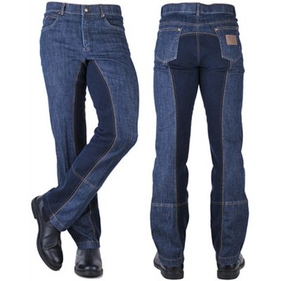 HKM Rajtky Pantalony Texas Jeans New 4 4 pánské modré