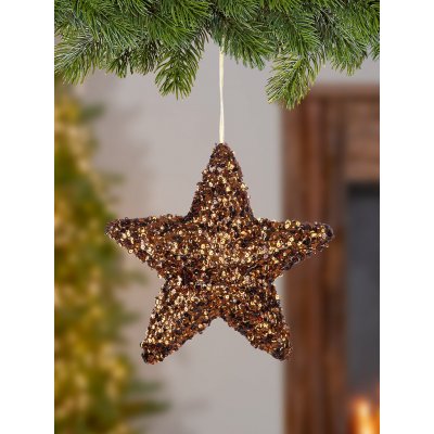 Gilde Závěsná hvězda Lunaria, 35 cm – Hledejceny.cz