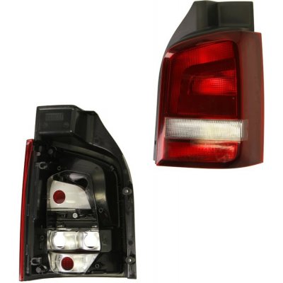 ZADNÍ SVĚTLO, LAMPA PRAVÉ CARAVELLE, MULTIVAN VOLKSWAGEN TRANSPORTER/MULTIVAN (T5), 10.09- OE: 7E5945096F, 7E5945096D DEPO – Hledejceny.cz