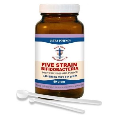 Custom Probiotics 5 kmenová probiotika Bifidobakterie 50 g – Hledejceny.cz