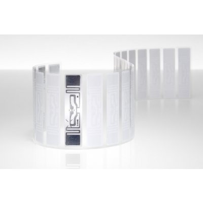 UHF RFID nálepka AD-23x U9, 76mm x 20mm, nalepovací, papír (cena za 100 ks) – Zboží Živě
