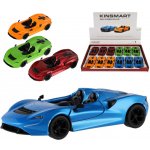 Auto Kinsmart McLaren Elva kov/plast 13cm na zpětné natažení 4 barvy 12ks v boxu – Hledejceny.cz
