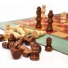 Šachy Šachy - Dřevěné 26x26 cm, Skládací box (Goki)