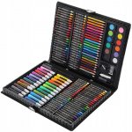 ISO 9174 Výtvarná sada Mega Art Set 168 ks růžová – Zboží Dáma