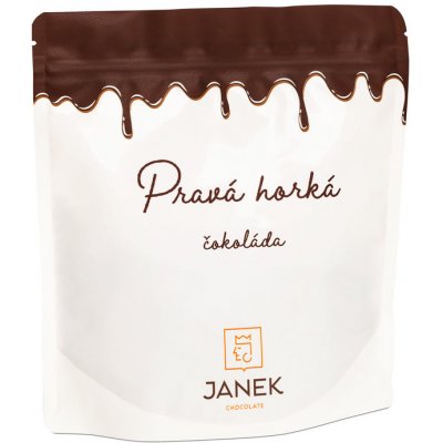 Čokoládovna Janek Pravá horká čokoláda 250 g – Zboží Mobilmania