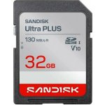 Sandisk SDHC Ultra Plus 32GB SDSDUB3-032G-GN6IN – Zboží Mobilmania
