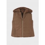 Mayoral Vesta oboustranná s kožíškem hnědá – Zboží Dáma
