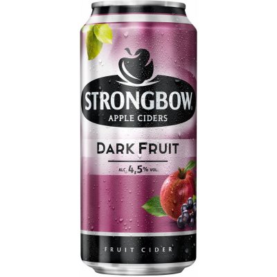 Strongbow Dark Fruit cider 4,5% 4 x 440 ml (plech)