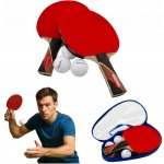 Sada na stolní tenis 2 pálky + 3 míčky – Hledejceny.cz