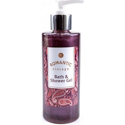 Accentra sprchový a koupelový gel s vůní borůvky Romantic Vintage Bath & Shower Gel 200 ml