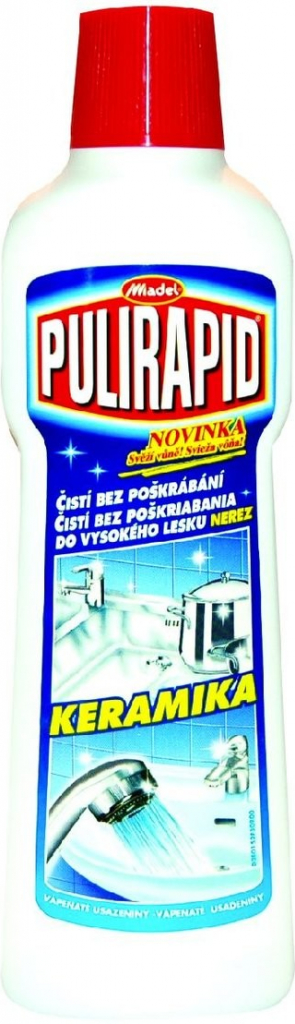 Pulirapid Classico na rez a vodní kámen tekutý čistič 500 ml od 52 Kč -  Heureka.cz