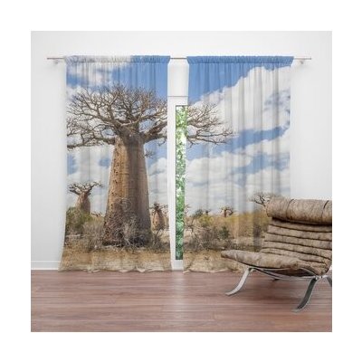 Sablio Závěs Strom: 2ks 140x250cm – Hledejceny.cz