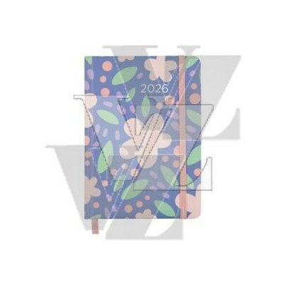 Albi DI1 B6 denní 2026 Kytičky – Zboží Dáma