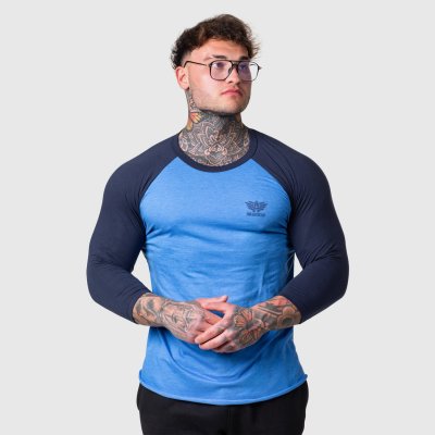 Iron Aesthetics Outline 3/4 tričko blue/navy – Zbozi.Blesk.cz